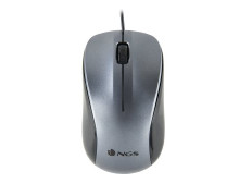 Mouse con Cable NGS Crew Gray de 1200 DPI