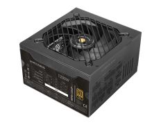 Fuente de Alimentación Mars Gaming 1200W Modular ATX Gold 80 Plus PFC Activo - Negro