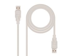 Cable Extensión USB 2.0 Tipo A/M-A/M 1.0 m – Nanocable
