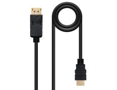 Conversor DisplayPort a HDMI 3m - Alta Definición - Nanocable.