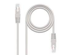 Cable de Red Cat.5e RJ45 25cm Gris - Nanocable