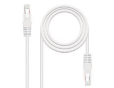 Cable Red Latiguillo RJ45 Cat.5E Blanco 2m - Compra Nanocable