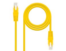 Cable de Red Cat6 Amarillo 0.5m - Nanocable Utp RJ45