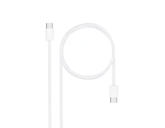 Nanocable Cable USB-C 2.0 60W 3A Blanco