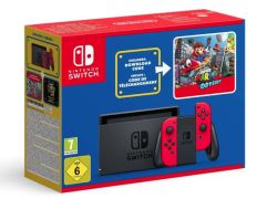 Negro/Rojo Neon + Super Mario ODYSSEY Edic. Limitada (IMP)