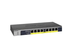 Switch NETGEAR GS108PP 8 Puertos Gigabit Ethernet sin Gestionar