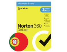 Norton 360 Deluxe 25GB - Protección para 3 Dispositivos - 1 Año