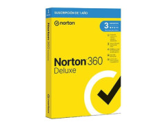 Norton 360 Deluxe 25GB 1 Usuario 3 Dispositivos 12 Meses