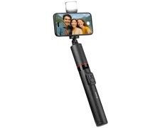 OBAL:ME SelfiePod High Glow Gimbal Tripod con luz LED de alto brillo y mando a distancia