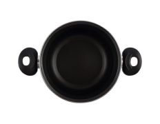 Olla con Tapa Cristal Magefesa K2 Rojo 28 Acero Inoxidable Antiadherente Todo Tipo