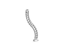 Organizador de Cables Doble Canal EQUIP 650862 Color Plata