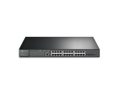 Switch TP-LINK JETSTREAM PoE+ 24 puertos Gbit RACK 4 SFP+ 10G