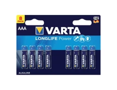 Pilas Varta AAA LR03 Long Life Power - Pack 8