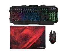 Pack Mars Gaming MCP118 (Teclado+Ratón+Alfombrilla)