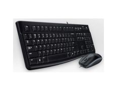 TECLADO Y MOUSE LOGITECH MK120 FRANCES CON CABLE USB