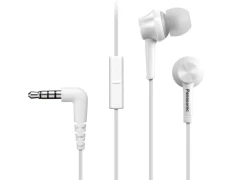 Auriculares Panasonic RP-TCM55E Blanco Intraaurales Alámbricos