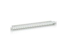 PATCH PANEL CAT.6 24 PUERTOS APANTALLADO GRIS VACÍO - Marca Equip