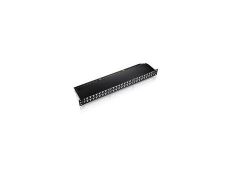 PATCH PANEL EQUIP 48 PUERTOS CATEGORIA 6 APANTALLADO 1U COLOR NEGRO
