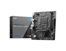 Placa Base MSI PRO H610M-E M-ATX Skt 1700 2xDDR4 3200MHz HDMI VGA LAN 1xM.2