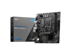 Placa Base MSI PRO H610M-E M-ATX Skt 1700 2xDDR5 5600MHz HDMI VGA LAN 1xM.2
