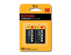 Pilas Alcalinas Kodak Xtralife C LR14 de 2 Und