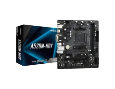 PB ASROCK A520M-HDV Placa Base MicroATX Skt AM4 con VGA DVI HDMI 2xDDR4 USB3.2 1xM.2