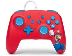 Power A Enhanced Wired Controller Woo-Hoo! Mario (Red)