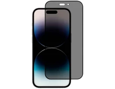 Protector de cristal templado Antiespía para iPhone 14 Pro - Marca CROCOCASE
