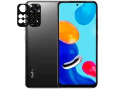 Protector de cámara Xiaomi Redmi Note 11S Negro - CROCOCASE