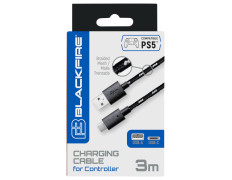 BLACKFIRE CHARGING CABLE FOR CONTROLLER (USB-A/USB-C) 3 METROS (PRO)