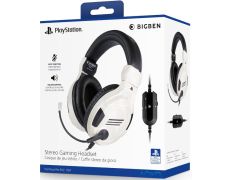 BIGBEN STEREO GAMING HEADSET WHITE (PS4) (OFFICIAL)