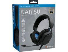 INDECA PREMIUM STEREO GAMING HEADSET KAITSU BLACK (NEGRO) (PS4/XBOX/SWITCH)