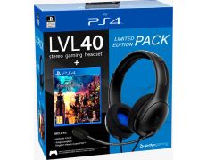 PDP LVL 40 WIRED STEREO GAMING HEADSET BLACK (NEGRO) + KINGDOM HEARTS III (PS5/PS4)