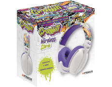 INDECA WIRELESS STEREO HEADSET GRAFFITI (PS5/XBX/PS4/SWITCH/PC/PHONE)