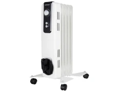 Radiador Orbegozo RH 1000 Blanco 1000W | Eléctrico de Aceite