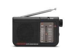 RADIO ANALOGICA AIWA RS-55 BLACK CON ALTAVOZ - SINTONIZADOR ANALOGICO Y JACK 3.5mm