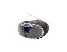 RADIO CD PORTABLE AIWA BOOMBOX BBTU-500DAB/BK BLUETOOTH NEGRO 6W RMS BT MP3 USB Y JACK 3.5mm