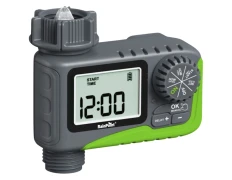 Rainpoint ITV105 Temporizador de Riego Gris y Verde