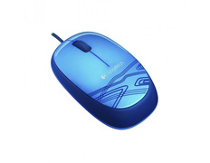 Ratón Logitech M105 1000DPI USB Azul