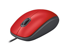 Ratón Logitech M110 Silent Mouse Rojo 1000 DPI