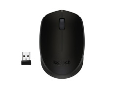 RATÓN INALÁMBRICO ÓPTICO LOGITECH B170 CON RECEPTOR NANO NEGRO