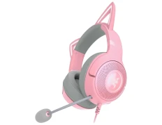Razer Kraken Kitty V2 USB Rosa - Auriculares Gaming innovadores