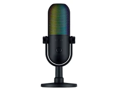 Razer Seiren V3 Chroma Negro - Micrófono de alta calidad para transmisiones y grabaciones