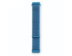 Correa Universal Nailon 20mm para Smartwatch Xiaomi/Amazfit/Samsung/Huawei/Realme/Ticwatch - CROCOCASE - Azul