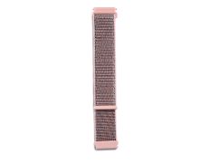 Correa Universal Nailon 20mm para Smartwatch Xiaomi/Amazfit/Samsung/Huawei/Realme/Ticwatch - Rosa