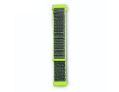 Correas Nailon 20mm Universal para Smartwatch Xiaomi Amazfit Samsung Huawei Realme Ticwatch - Verde