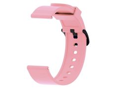Correa Universal Silicona 20mm para Smartwatch Xiaomi/Amazfit/Samsung/Huawei/Realme/Ticwatch - CROCOCASE - Rosa