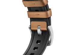 Correa Universal Cuero Premium 22mm para Smartwatch Xiaomi Amazfit Samsung Huawei Realme Ticwatch - CROCOCASE - Marrón