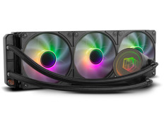 NOX Hummer H-360 ARGB Sistema de refrigeración líquida todo en uno Negro - Procesador 1 pieza