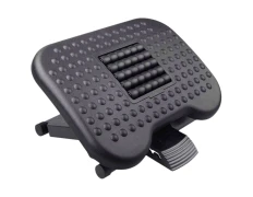 Reposapiés Negro Huanuo HNFR4 - Ergonómico y de Calidad